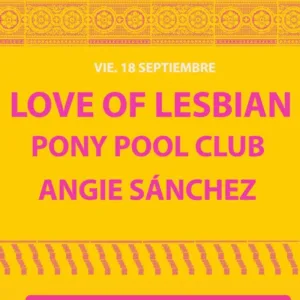 Love of Lesbian – POPCAAC 2026