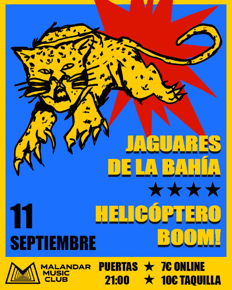Helicóptero Boom x Los Jaguares de la Bahía