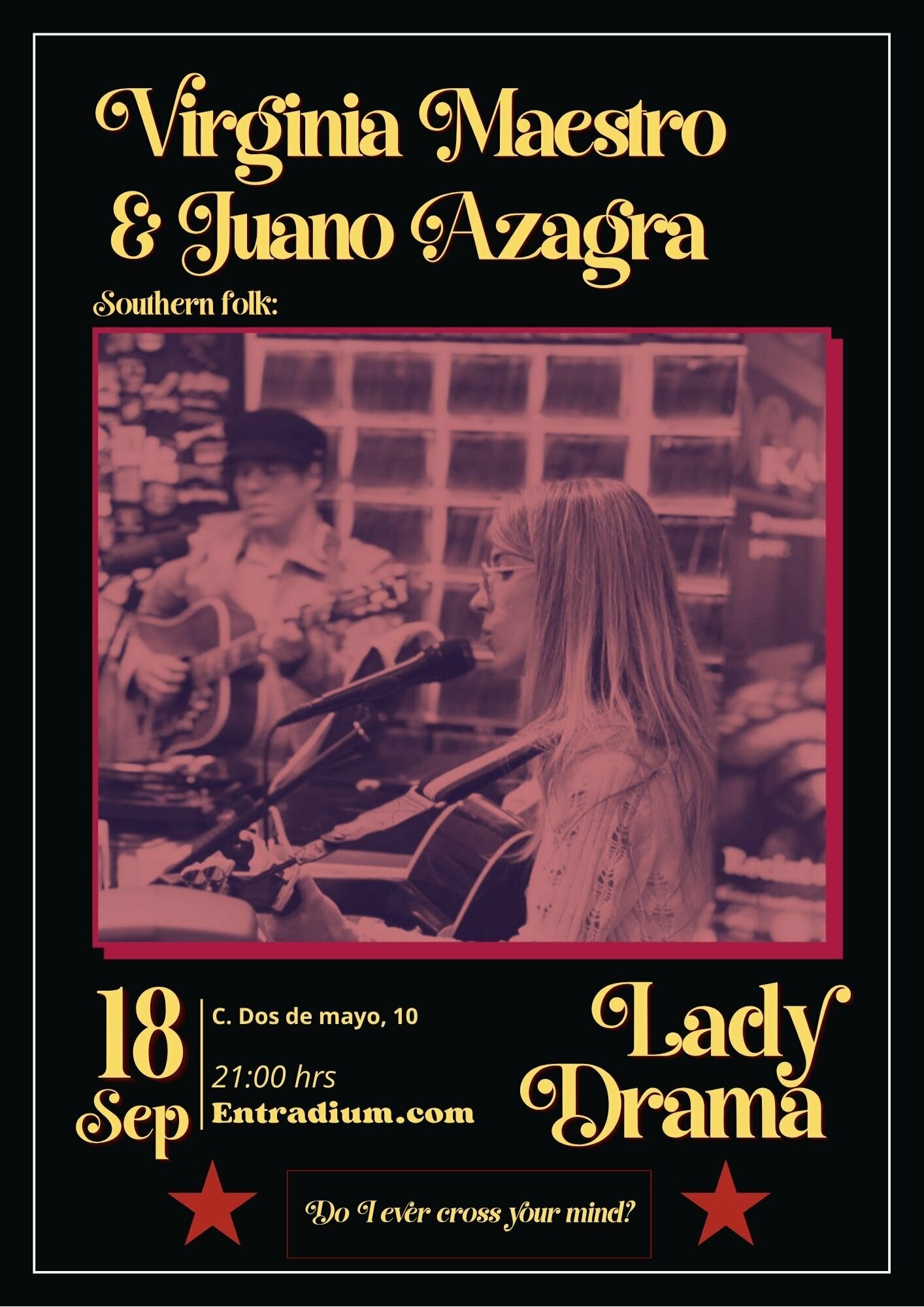 Virginia Maestro & Juano Azagra en Lady Drama
