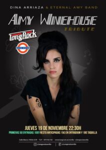 Dina Arriaza & Eternal Amy Band (tributo a Amy Winehouse)