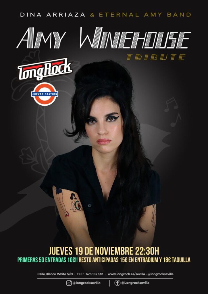 Dina Arriaza & Eternal Amy Band en Long Rock