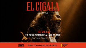 Diego El Cigala presenta «Aurora» en Sevilla: Cartuja Center, 23 de diciembre de 2026