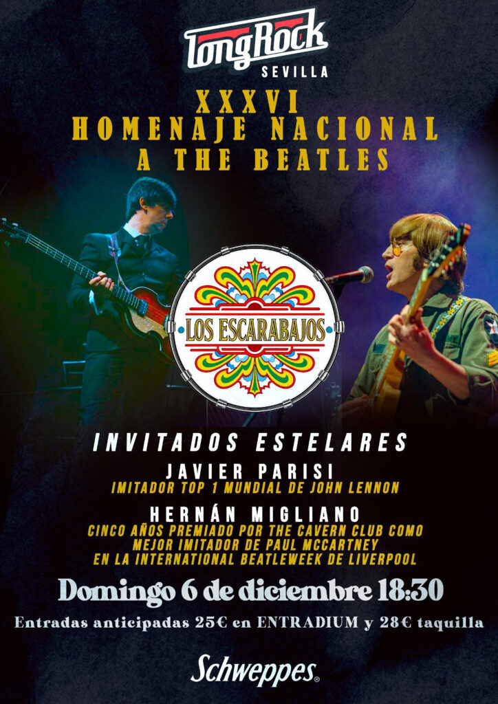 XXXVI Homenaje a The Beatles: Los Escarabajos en Long Rock