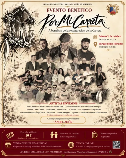 Por mi Carreta – Festival benéfico en Bormujos