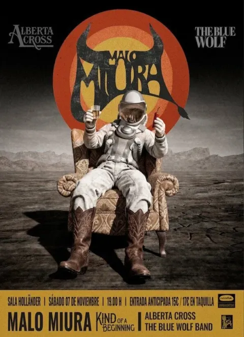 Malo Miura + Alberta Cross (solo) + the Blue Wolf Band