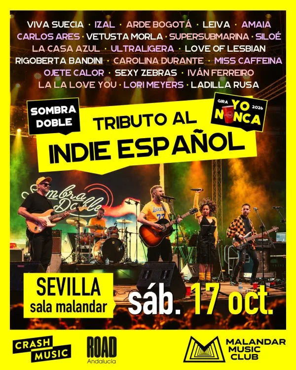 Conciertos en Sevilla esta semana (del 12 al 18 de octubre de 2026)