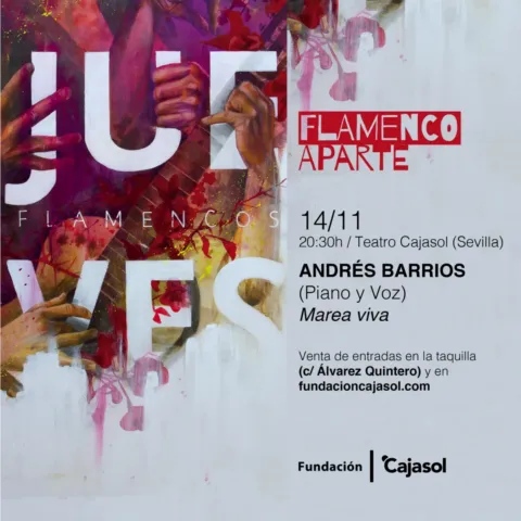 Andrés Barrios – Piano y voz (Flamenco Aparte)