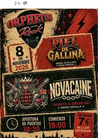Nuevos conciertos a la venta en Sevilla (semana del 7 de octubre)