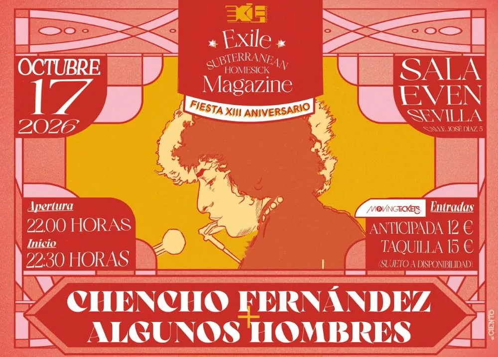 Conciertos en Sevilla esta semana (del 12 al 18 de octubre de 2026)