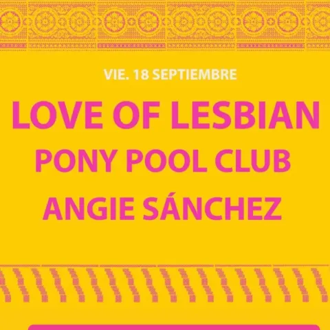 Love of Lesbian – POPCAAC 2026