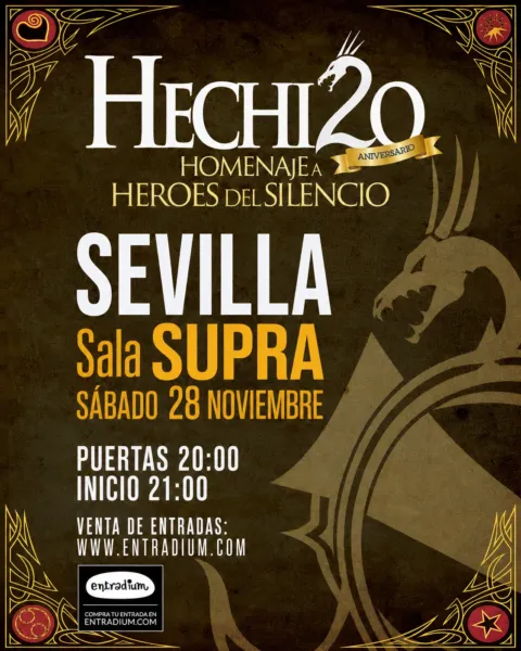 Hechizo, homenaje a Héroes del Silencio