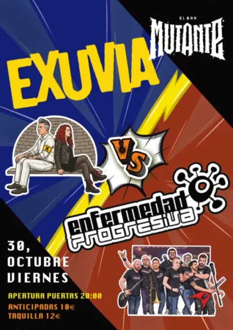 Enfermedad Progresiva + Exuvia