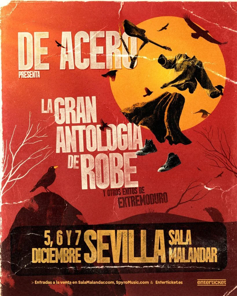 La Gran Antología de Robe en Sala Malandar
