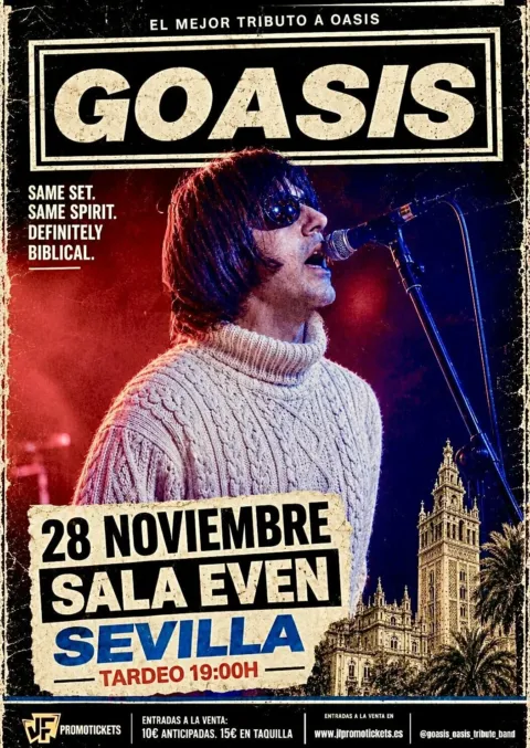 El Gran Tributo a Oasis – Goasis