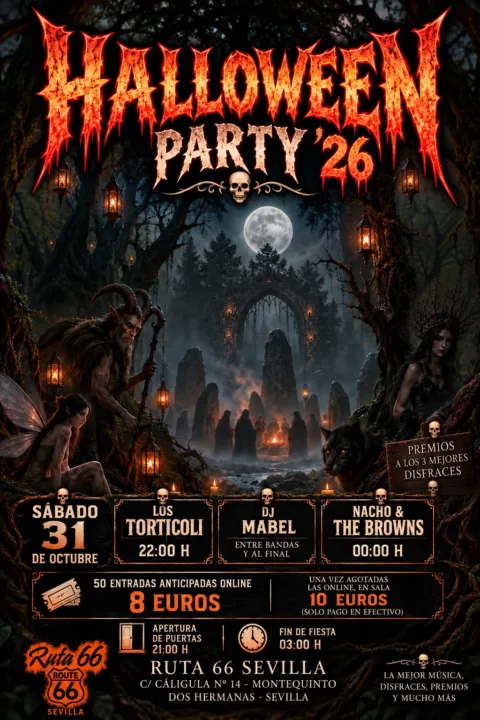 Halloween Party ’26: Los Torticoli + Nacho & The Browns