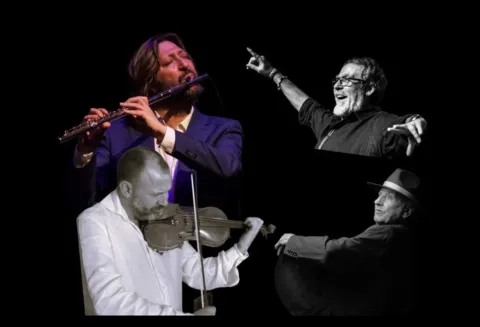 Los Parrilla con Diego Carrasco y Carrete de Málaga - Herencia (Bienal de Flamenco)