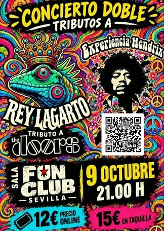 The Doors y Jimi Hendrix (doble Tributo)